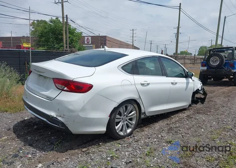 2015 Chrysler 200 Limited from USA, damaged, VIN 1C3CCCAB0FN755901